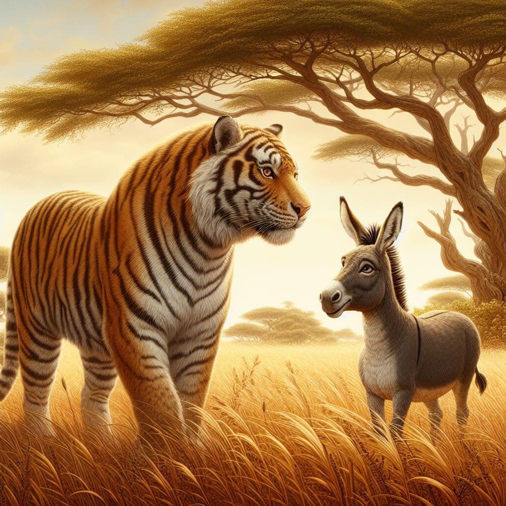 L’âne et le tigre